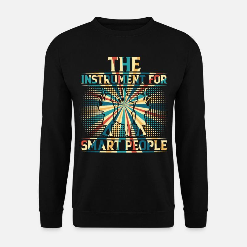 Bagpipe Player Bagpiper - Bagpipe Instrument - Unisex Pullover - Schwarz