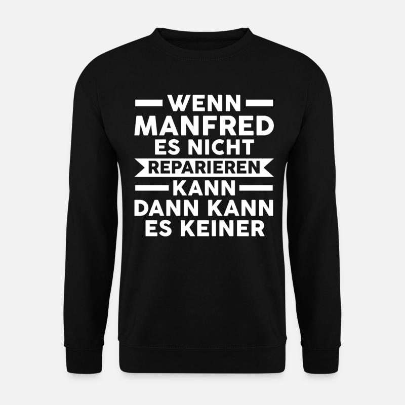 Manfred - Unisex Pullover - Schwarz