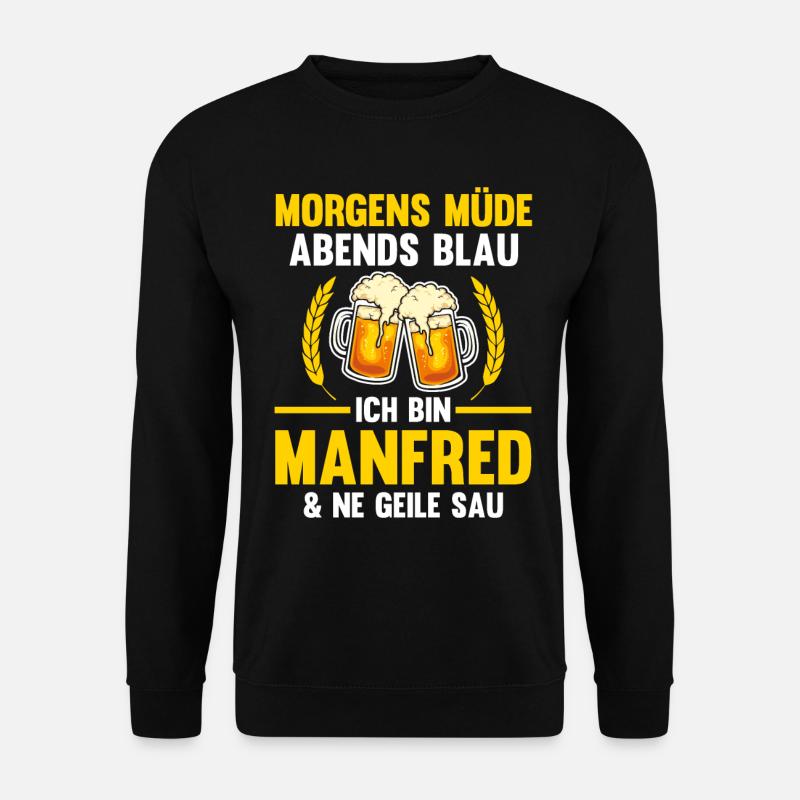 Manfred - Unisex Pullover - Schwarz
