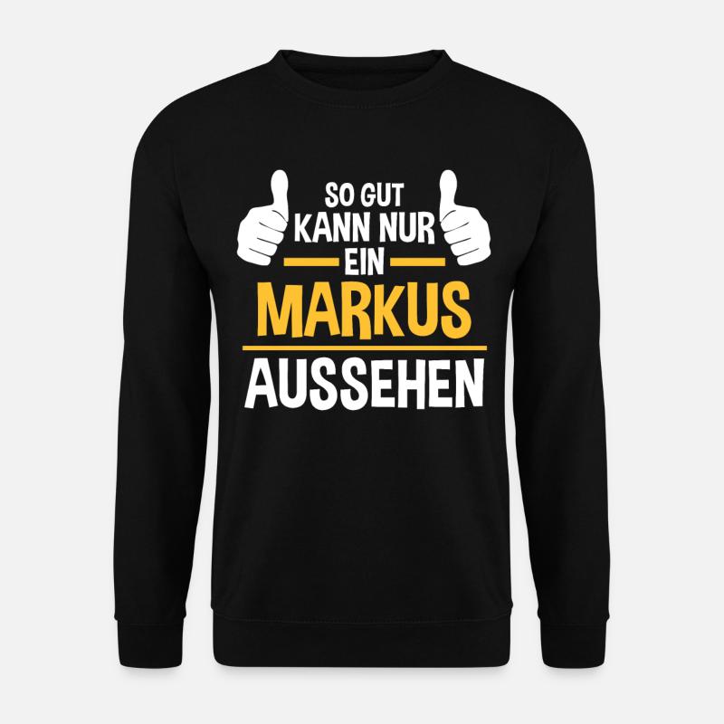 Markus - Unisex Pullover - Schwarz