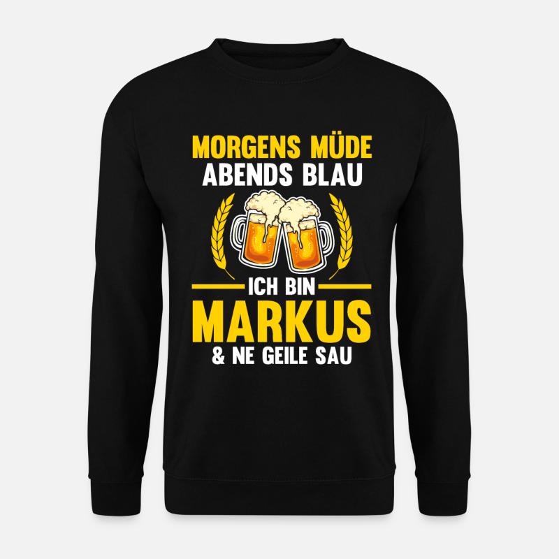 Markus - Unisex Pullover - Schwarz