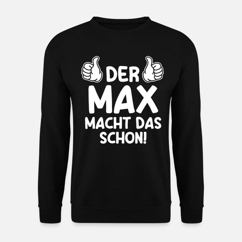 Max - Unisex Sweatshirt - black