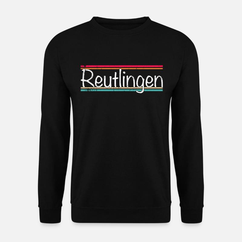 Reutlingen - Unisex Pullover - Schwarz