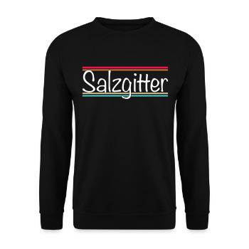 Salzgitter - Unisex Pullover - Schwarz - Vorne - Alina (178cm) & Michal (187cm)