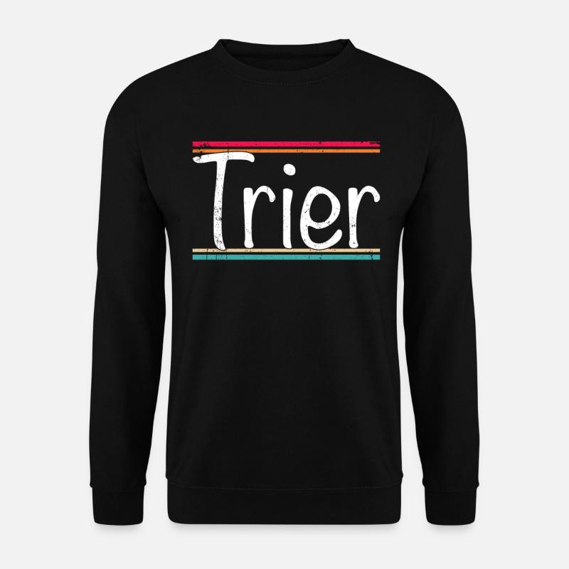Trier - Unisex Pullover - Schwarz