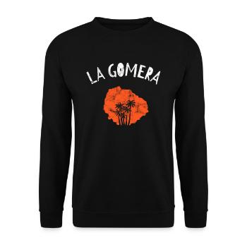 La Gomera - Unisex Pullover - Schwarz - Vorne - Alina (178cm) & Michal (187cm)