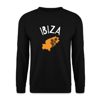 Ibiza - Sweat-shirt Unisexe - noir - Devant - Alina (178cm) & Michal (187cm)