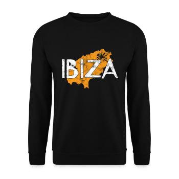 Ibiza - Unisex Pullover - Schwarz - Vorne - Alina (178cm) & Michal (187cm)