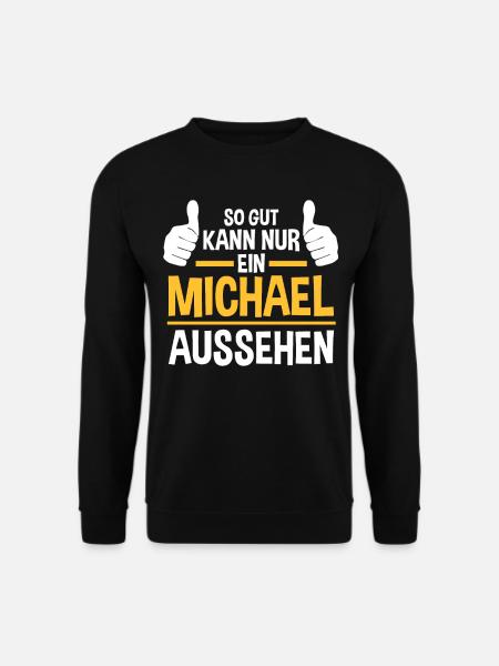 Michael - Unisex Pullover - Schwarz
