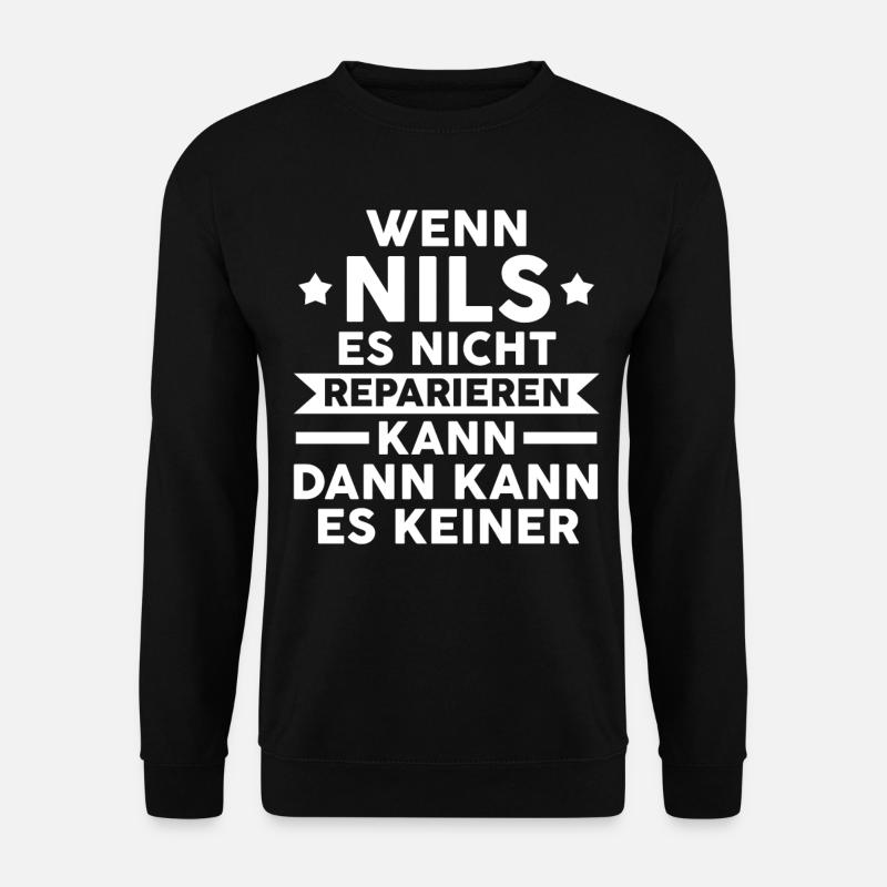 Nils - Unisex Pullover - Schwarz