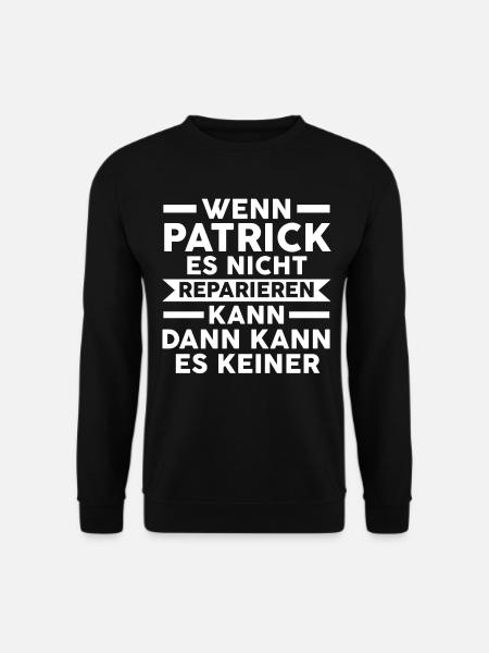 PATRICK - Unisex Pullover - Schwarz