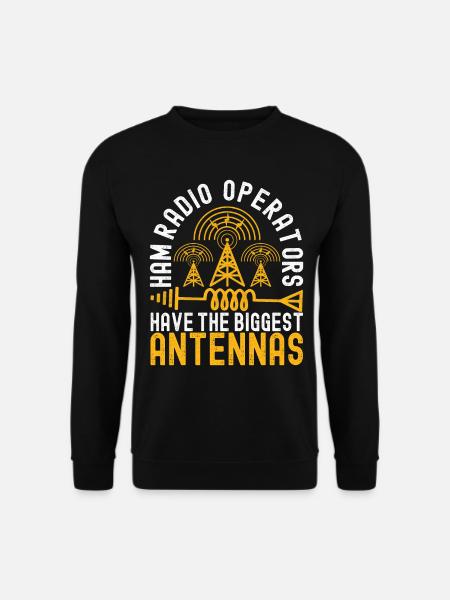 Ham Radio Ham Funker - Unisex Pullover - Schwarz