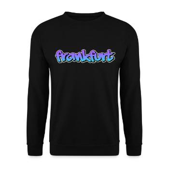 Francfort - Sweat-shirt Unisexe - noir - Devant - Alina (178cm) & Michal (187cm)