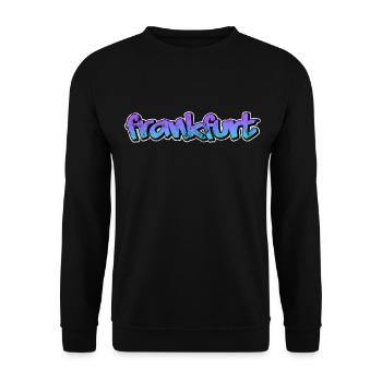 Francfort - Sweat-shirt Unisexe - noir - Devant - Alina (178cm) & Michal (187cm)