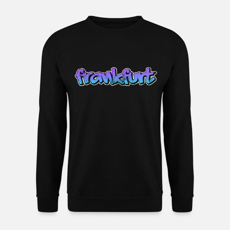 Frankfurt - Unisex Pullover - Schwarz