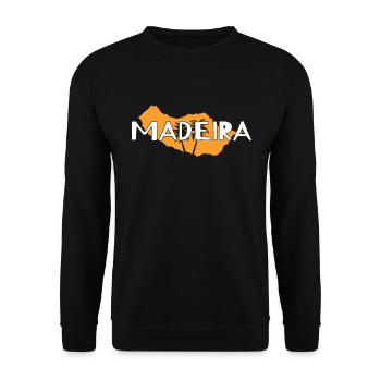 Madère - Sweat-shirt Unisexe - noir - Devant - Alina (178cm) & Michal (187cm)