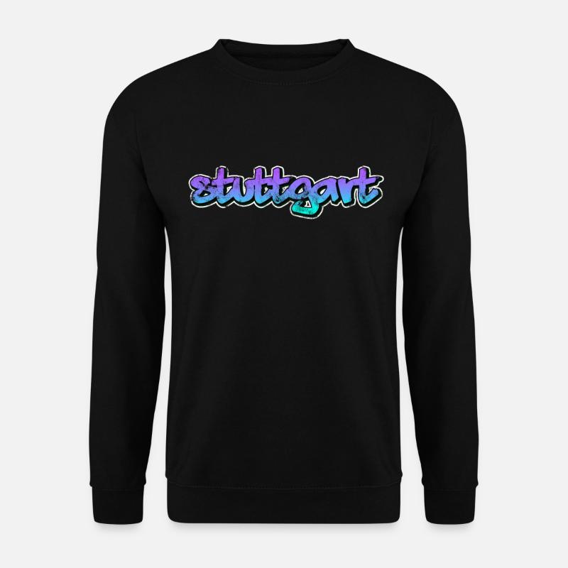 Stuttgart - Sweat-shirt Unisexe - noir