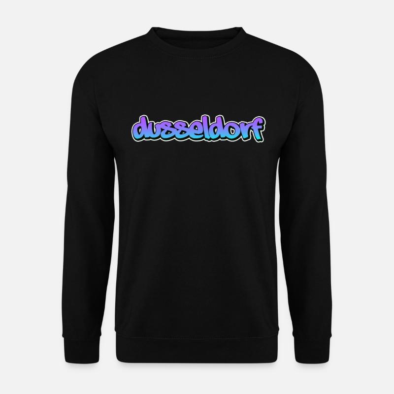 Düsseldorf - Unisex Pullover - Schwarz