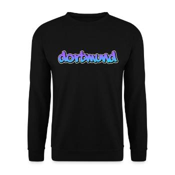 Dortmund - Sweat-shirt Unisexe - noir - Devant - Alina (178cm) & Michal (187cm)