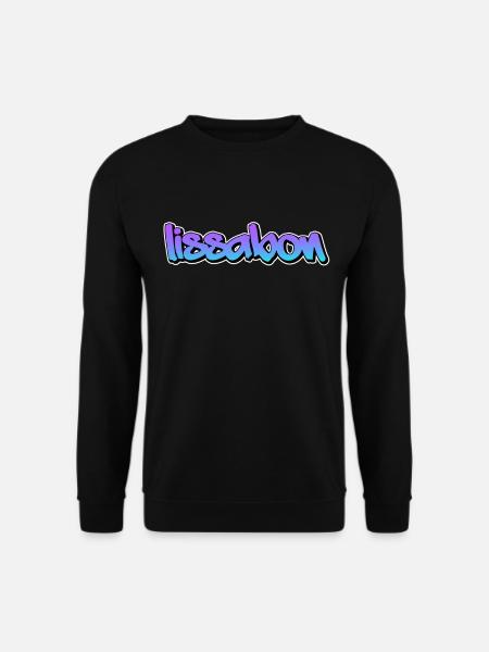 Lisbon - Unisex Sweatshirt - black