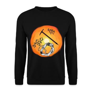 Sunshine Mountain Sports Escalade Carabiners Descente en rappel - Sweat-shirt Unisexe - noir - Devant - Alina (178cm) & Michal (187cm)