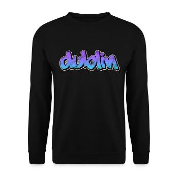 Dublin - Unisex Sweatshirt - black - Front - Alina (178cm) & Michal (187cm)
