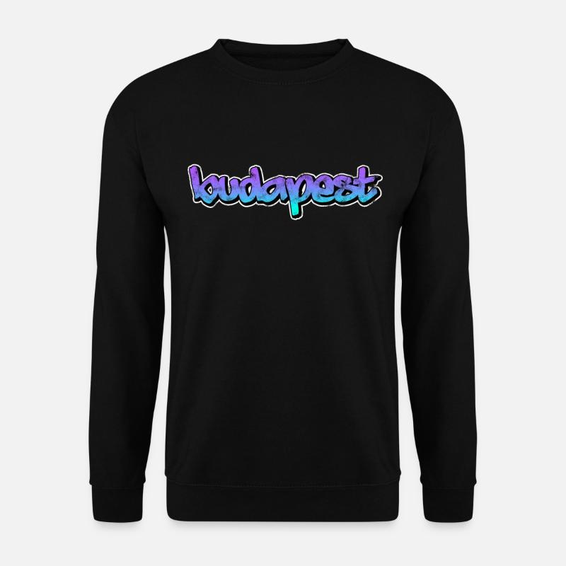 Budapest - Unisex Pullover - Schwarz