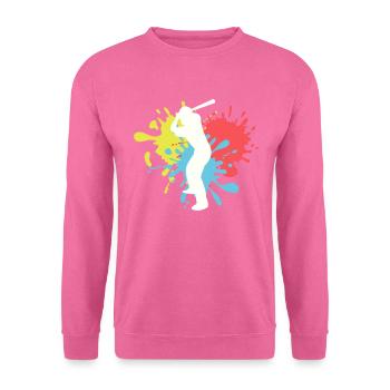 Baseball - Unisex Pullover - Pink - Vorne