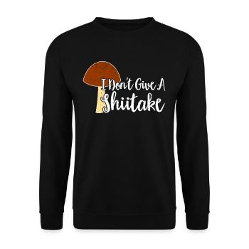 Cueilleur de champignons Chasseurs de champignons Amateurs de champignons Champignons Ferme de champignons - Sweat-shirt Unisexe - noir - Devant - Alina (178cm) & Michal (187cm)