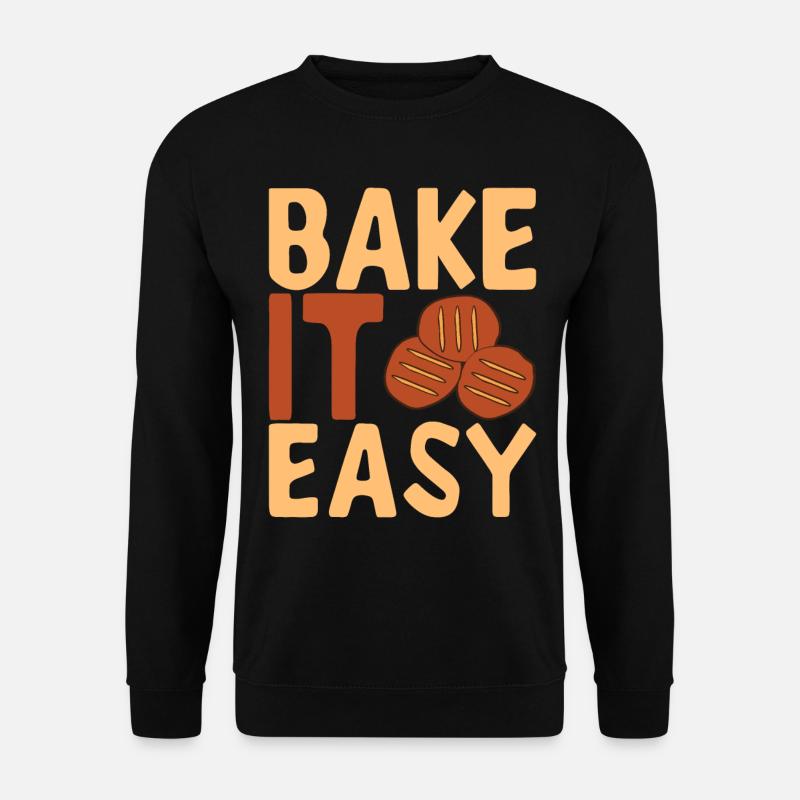 Bäcker Bäckerei Backen - Unisex Pullover - Schwarz