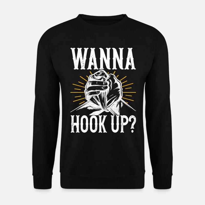 Bras de fer - Sweat-shirt Unisexe - noir