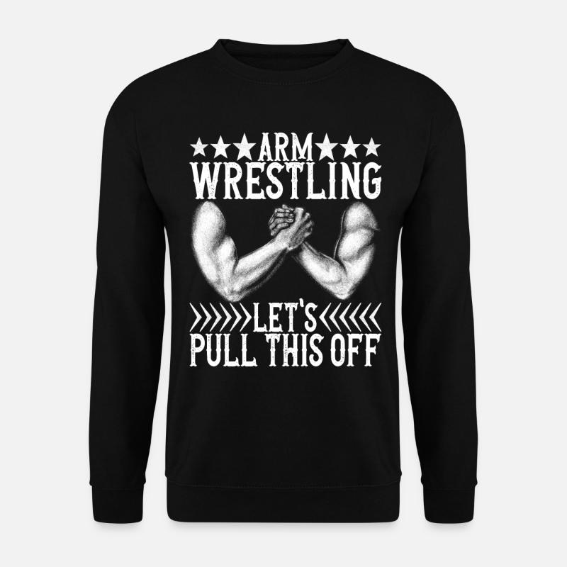 Bras de fer - Sweat-shirt Unisexe - noir