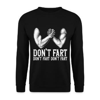 Bras de fer Bras de fer - Sweat-shirt Unisexe - noir - Devant - Alina (178cm) & Michal (187cm)