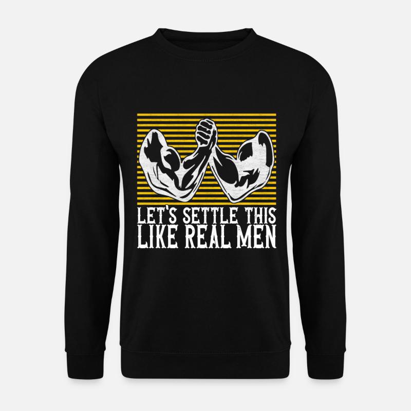 Bras de fer - Sweat-shirt Unisexe - noir