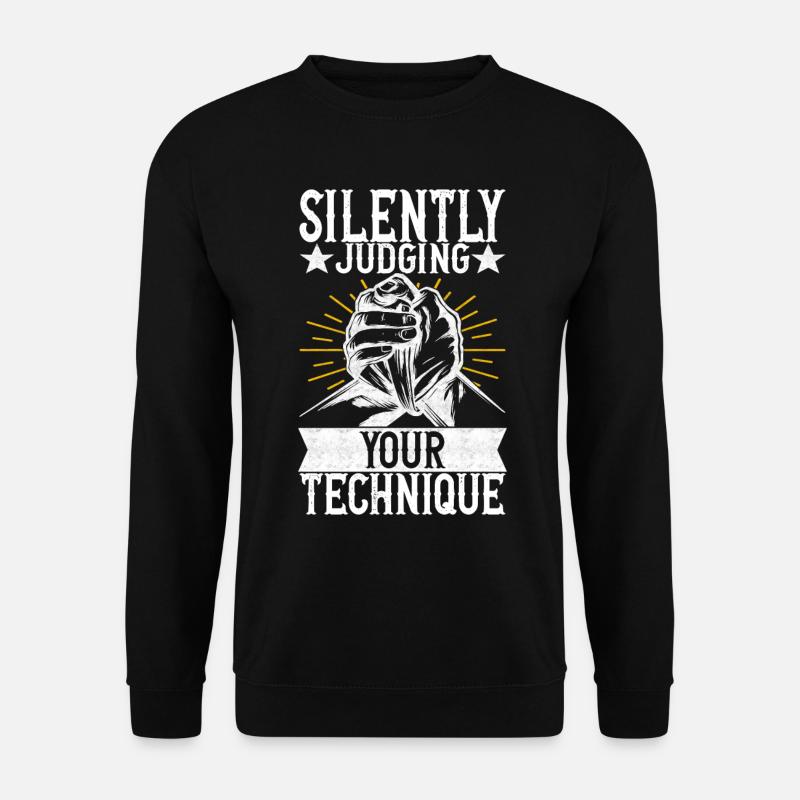Bras de fer - Sweat-shirt Unisexe - noir