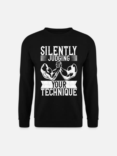 Bras de fer - Sweat-shirt Unisexe - noir