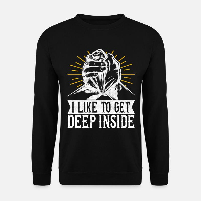 Bras de fer - Sweat-shirt Unisexe - noir