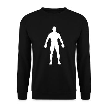 Aptitude - Sweat-shirt Unisexe - noir - Devant - Alina (178cm) & Michal (187cm)