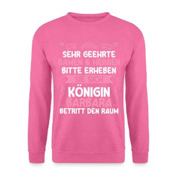 Barbara - Unisex Pullover - Pink - Vorne
