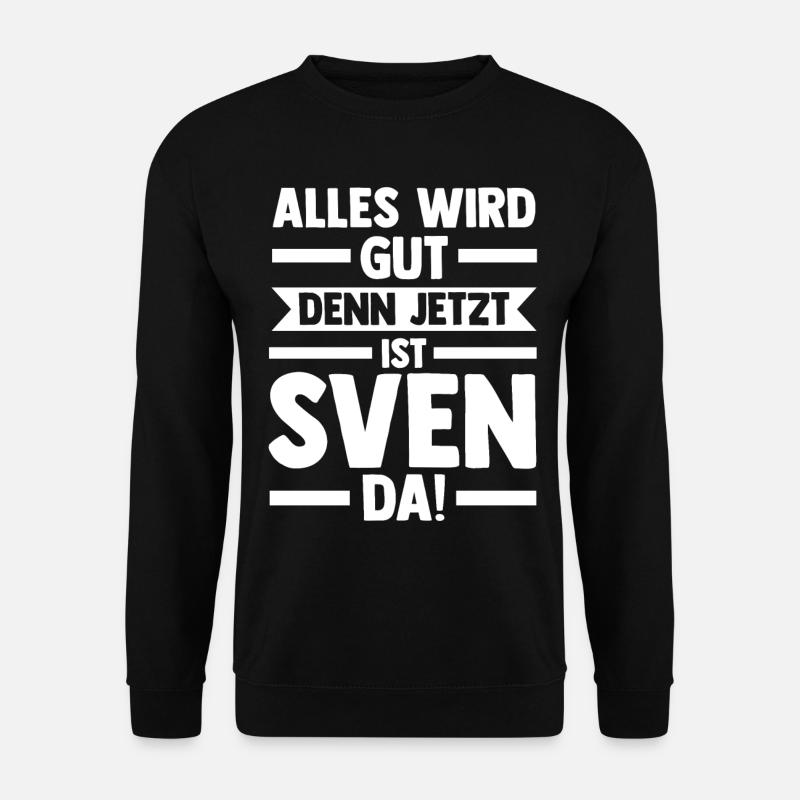 Sven - Unisex Pullover - Schwarz