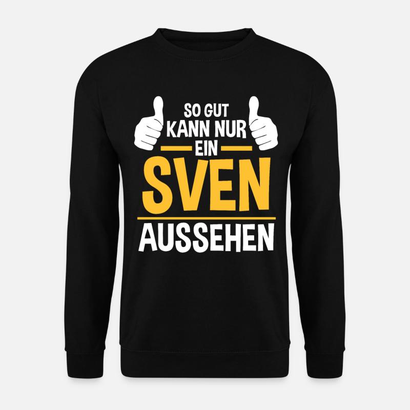 Sven - Unisex Pullover - Schwarz