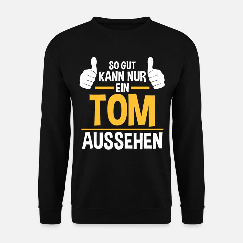 Tom - Unisex Pullover - Schwarz