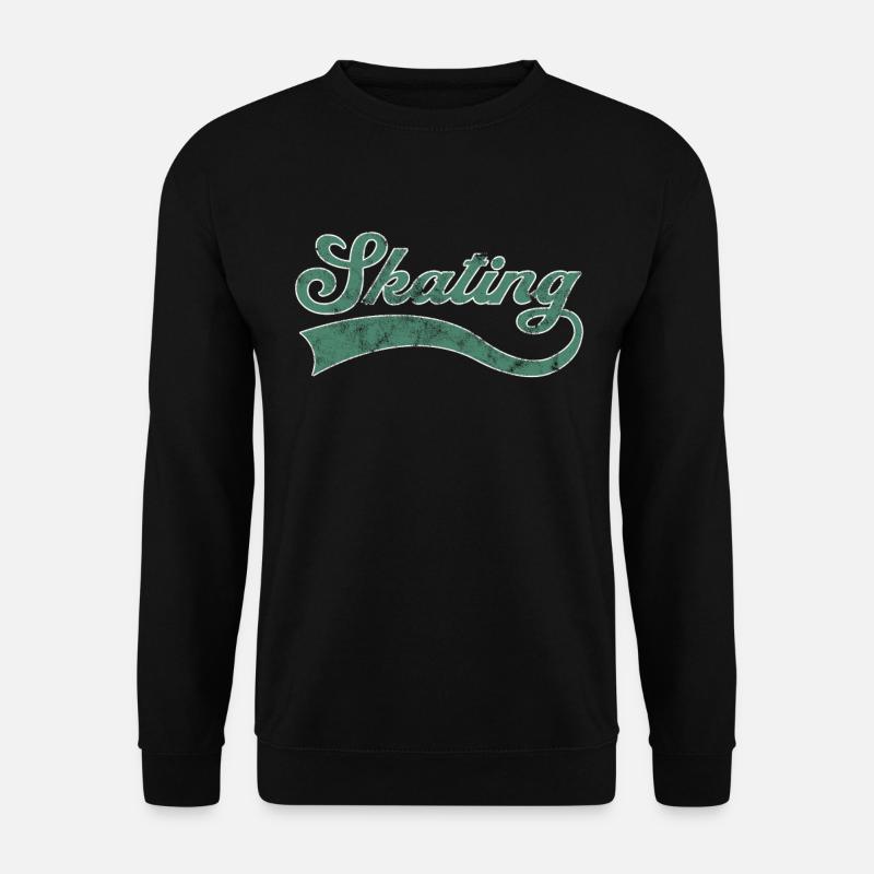 Lettrage de patinage - Sweat-shirt Unisexe - noir
