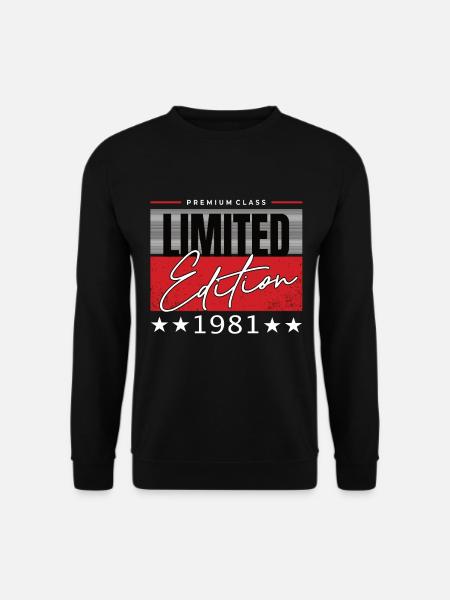 Édition limitée 1981 - Sweat-shirt Unisexe - noir
