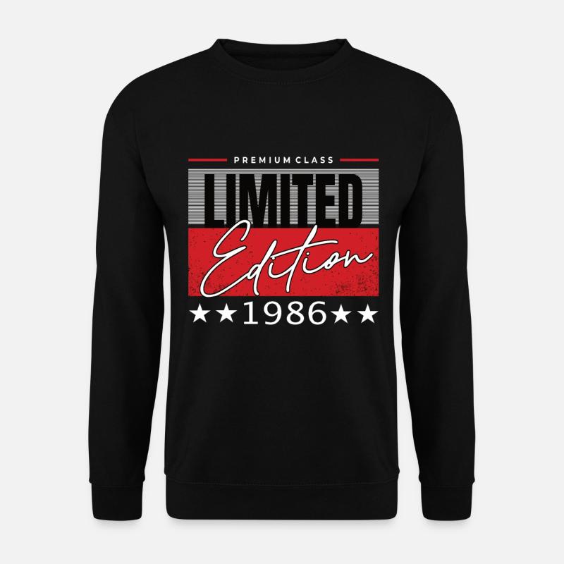 Édition limitée 1986 - Sweat-shirt Unisexe - noir