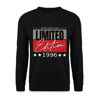 Édition limitée 1996 - Sweat-shirt Unisexe - noir - Devant - Alina (178cm) & Michal (187cm)
