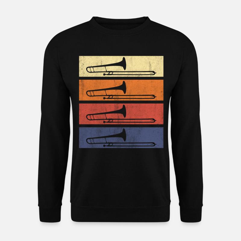 Trumpet Brass Music - Unisex Sweatshirt - black