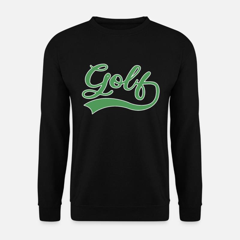 Golf lettering - Unisex Sweatshirt - black