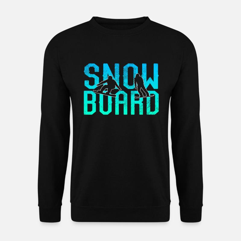 Snowboard - Unisex Sweatshirt - black