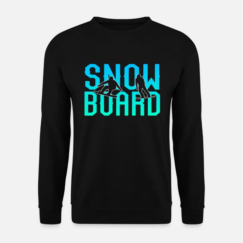 Snowboard - Unisex Sweatshirt - black